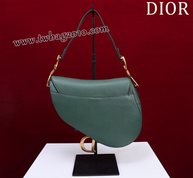 Dior专柜新款迪奥高仿原单长肩带大小号牛皮马鞍包手拎斜挎包 djfk1784